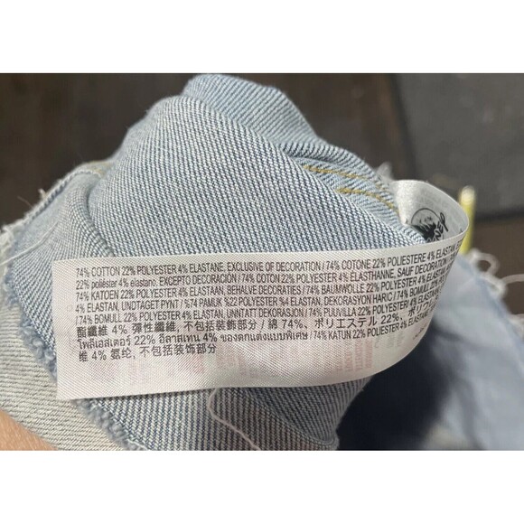 Disney Parks Denim Jacket Women’s XL Tangled Rapunzel Let Your Power Shine Blue - Picture 12 of 13